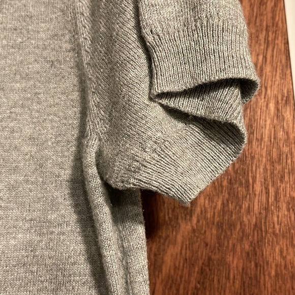 Elle short sleeve M sweater with rhinestone collar. New. Only tried on. - Picture 5 of 7